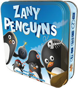 Zany Penguins board game cover