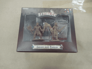 Zombicide: Black Plague – Grom and Thalia board game cover