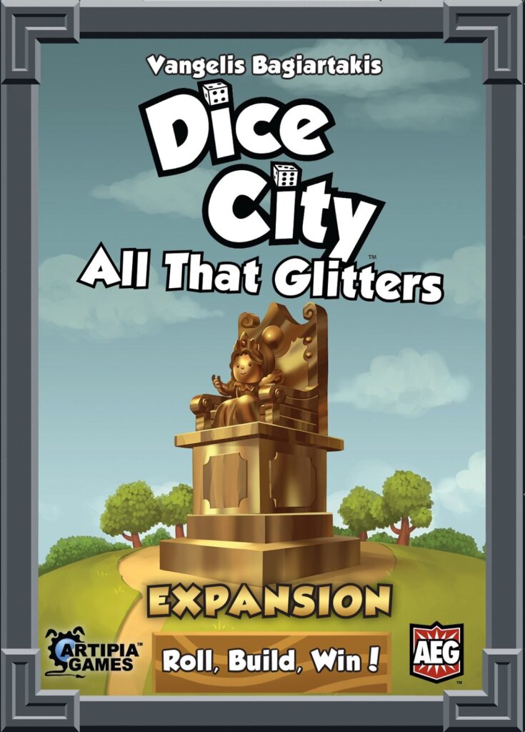 Dice City: All That Glitters board game cover