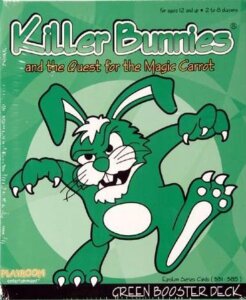Killer Bunnies and the Quest for the Magic Carrot: GREEN Booster board game cover