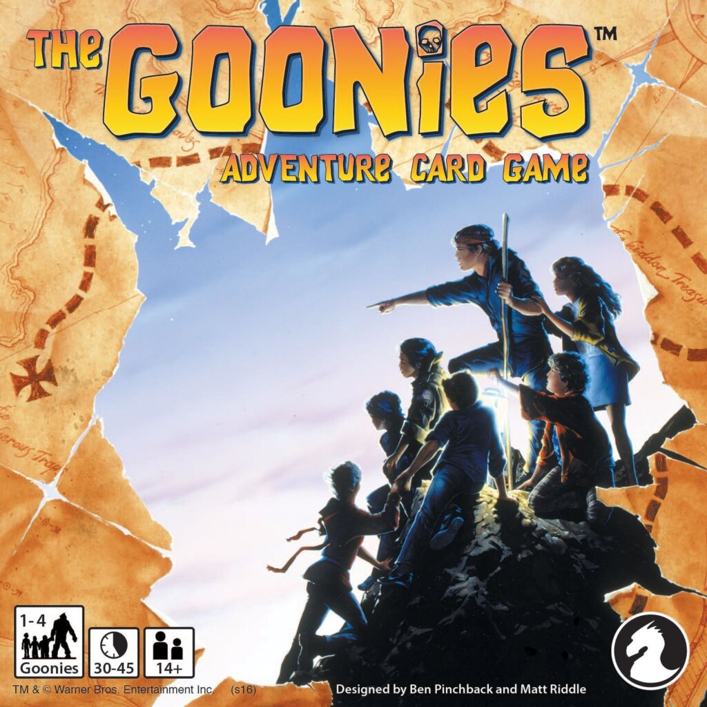 The Goonies: Adventure Card Game board game cover