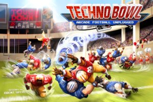 Techno Bowl: Arcade Football Unplugged board game cover