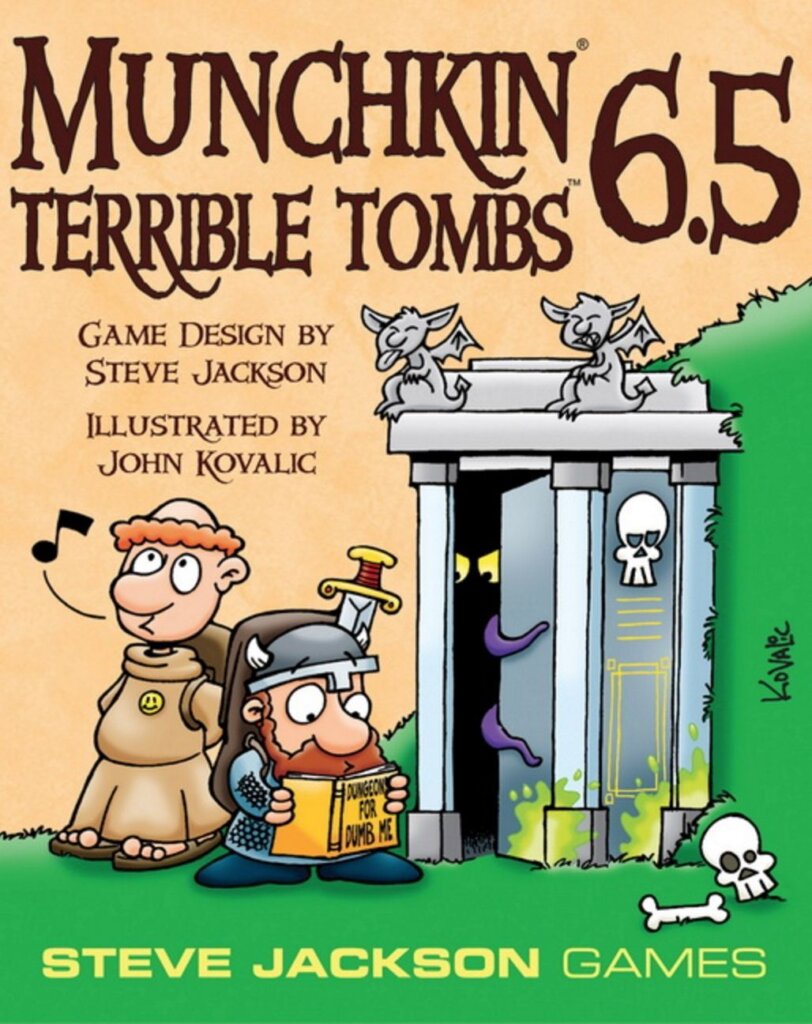 Munchkin 6.5: Terrible Tombs board game cover
