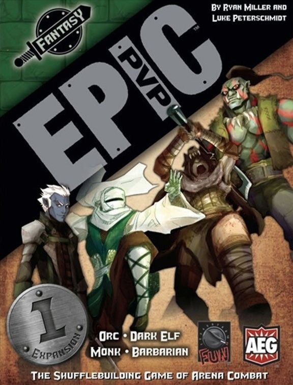 Epic PVP: Fantasy Expansion 1 board game cover