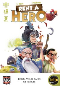 Rent a Hero board game cover