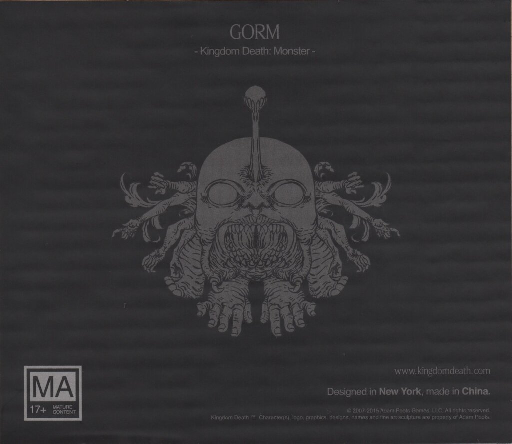 Kingdom Death: Monster – Gorm Expansion board game cover