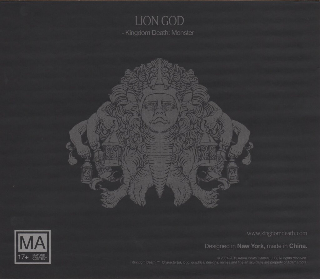 Kingdom Death: Monster – Lion God Expansion board game cover