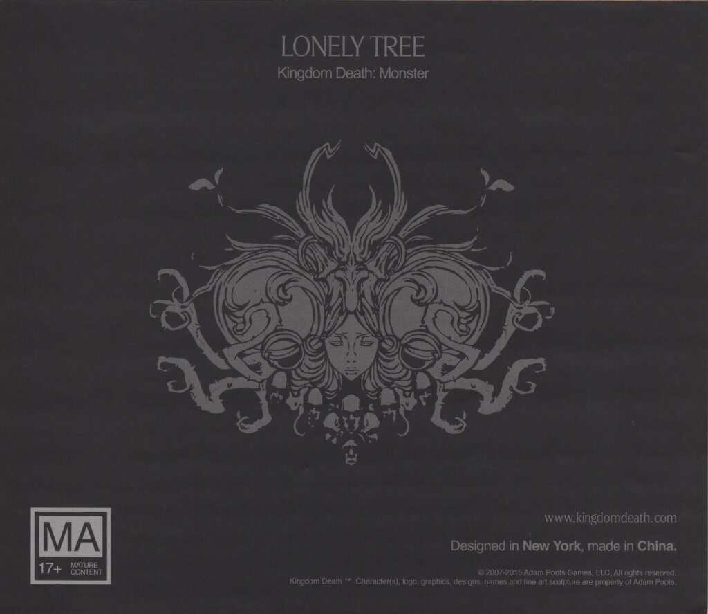 Kingdom Death: Monster – Lonely Tree Expansion board game cover