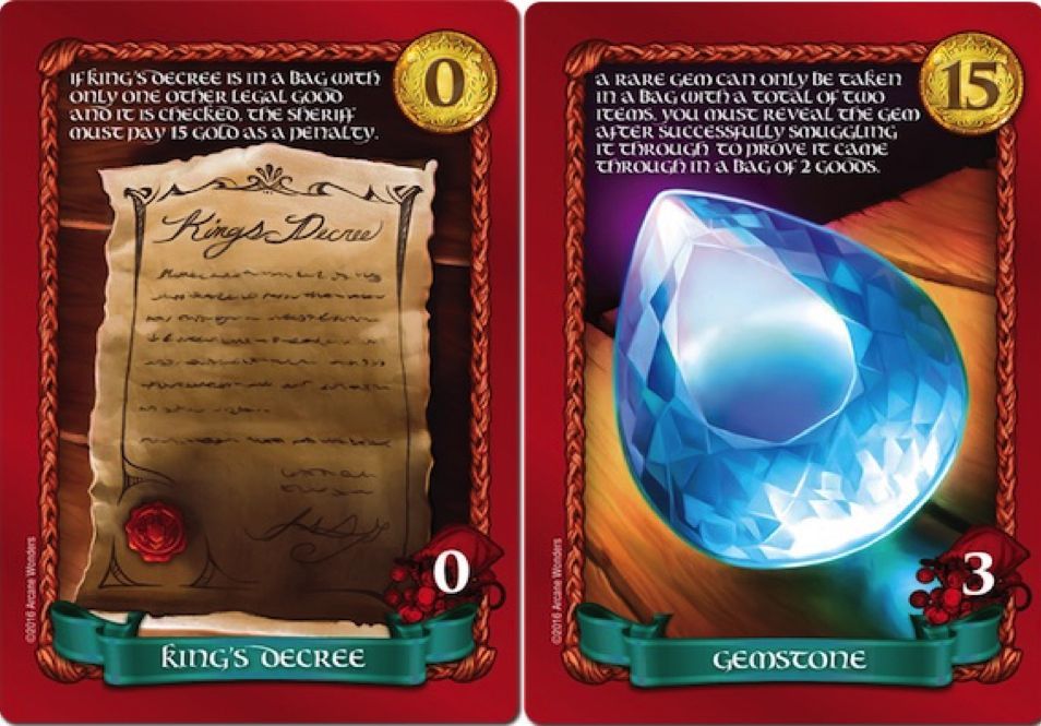 Sheriff of Nottingham: Dice Tower 2016 Kickstarter Promo Pack board game cover