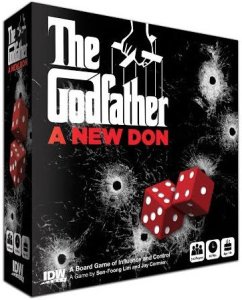 The Godfather: A New Don board game cover