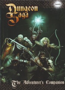 Dungeon Saga: The Adventurer’s Companion board game cover