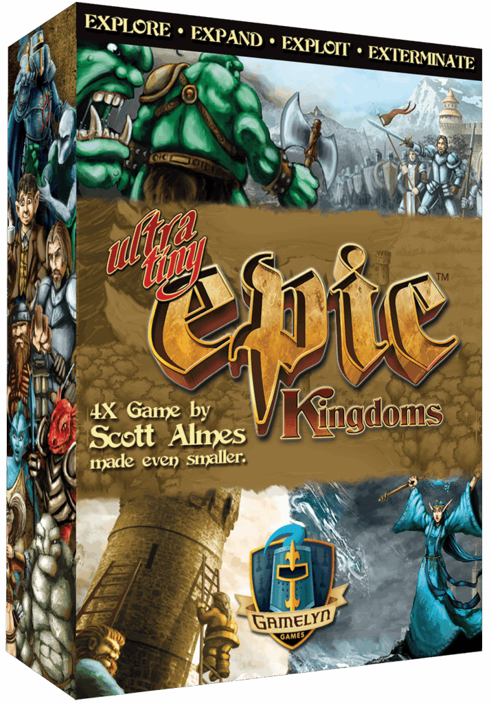 Ultra Tiny Epic Kingdoms board game cover