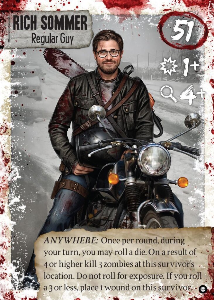 Dead of Winter: Rich Sommer board game cover