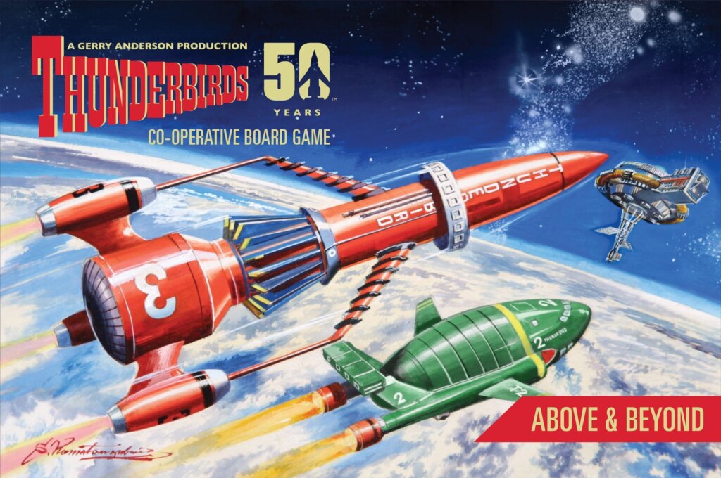 Thunderbirds: Above & Beyond board game cover
