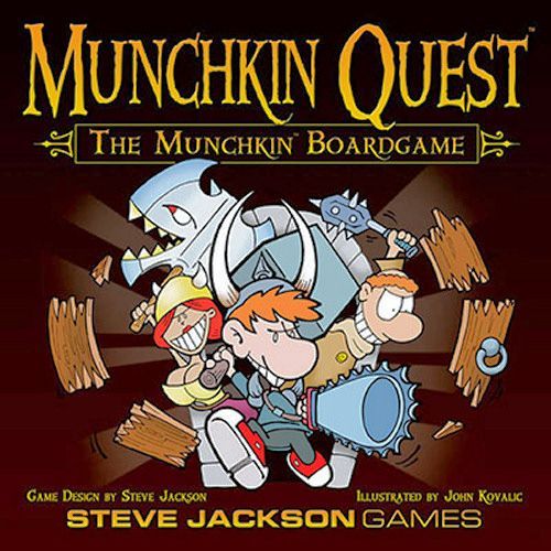 Munchkin Quest board game cover