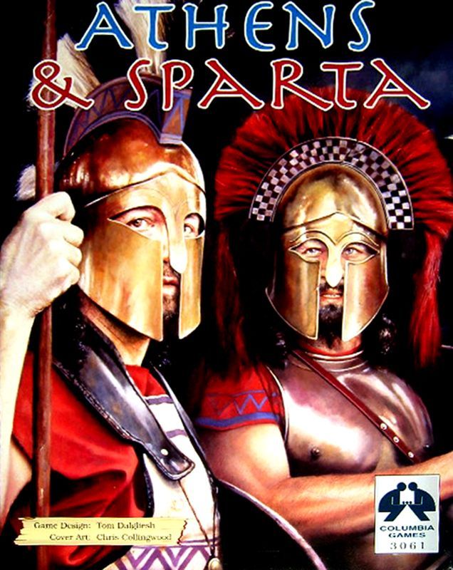 Athens & Sparta board game cover