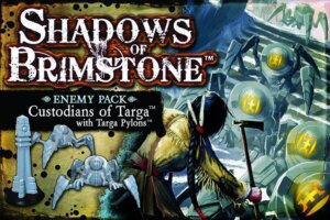 Shadows of Brimstone: Custodians of Targa with Targa Pylons Enemy Pack board game cover