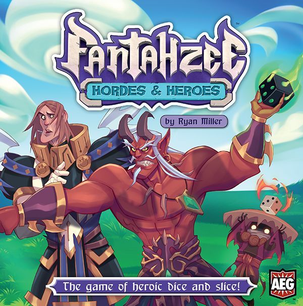 Fantahzee: Hordes & Heroes board game cover