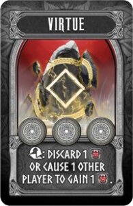 Champions of Midgard: Virtue Promo Card board game cover