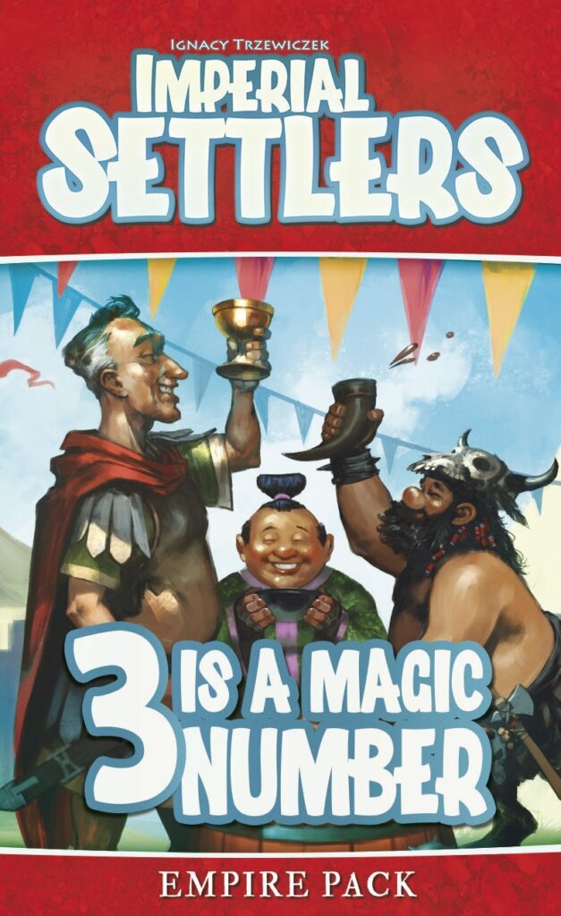 Imperial Settlers: 3 Is a Magic Number board game cover