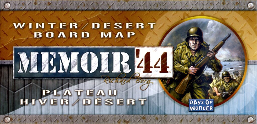 Memoir ’44: Winter/Desert Board Map board game cover