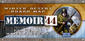Memoir ’44: Winter/Desert Board Map board game cover