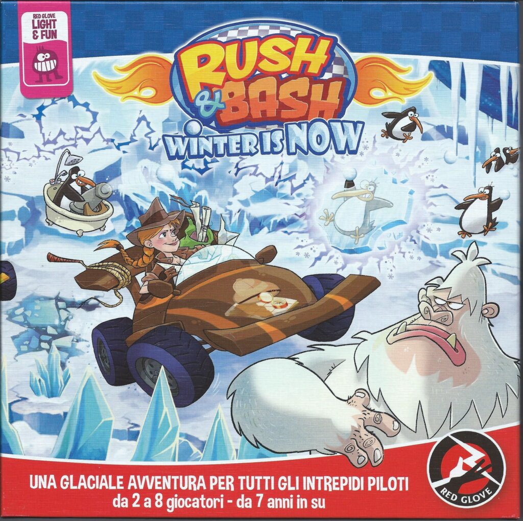 Rush & Bash: Winter Is Now board game cover