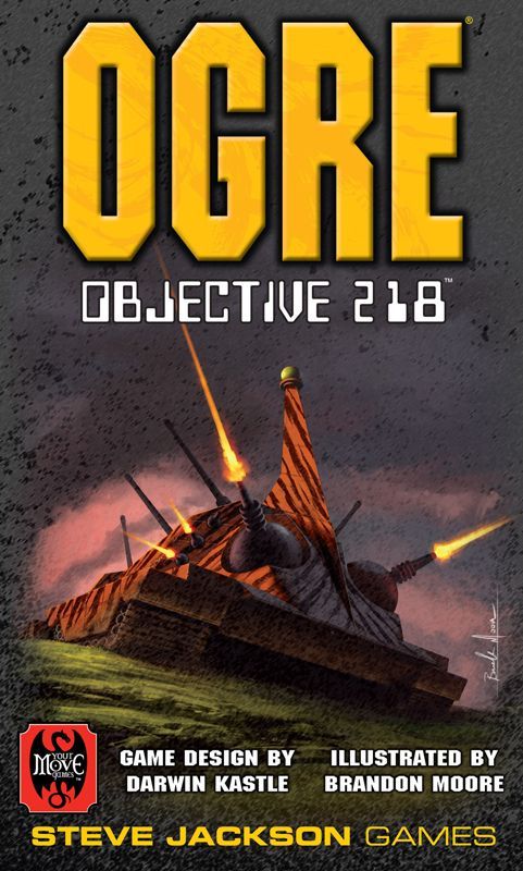 Ogre: Objective 218 board game cover
