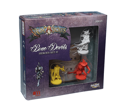 Rum & Bones: Bone Devils Heroes Set #1 board game cover