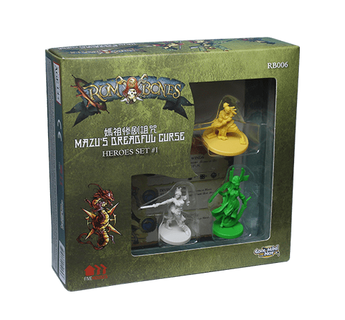 Rum & Bones: Mazu’s Dreadful Curse Heroes Set #1 board game cover