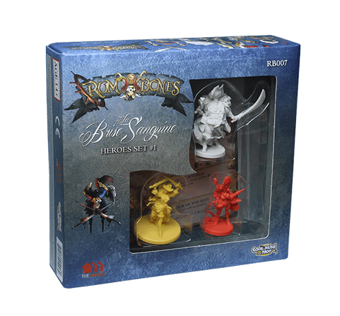 Rum & Bones: La Brise Sanguine Heroes Set #1 board game cover