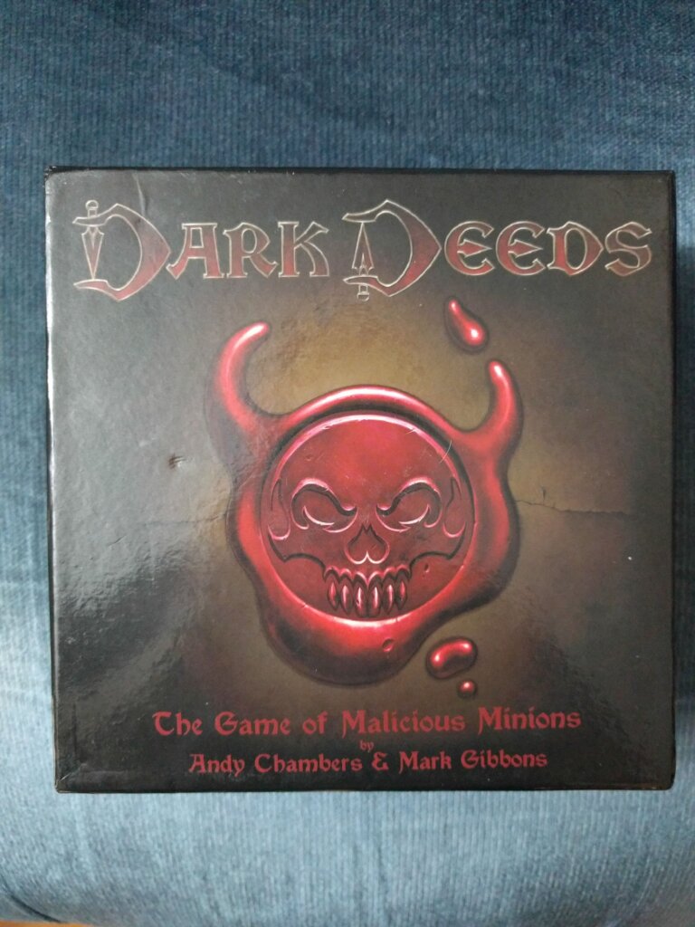 Dark Deeds board game cover