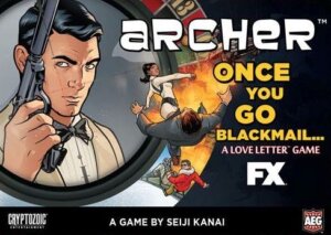 Archer: Once You Go Blackmail… board game cover