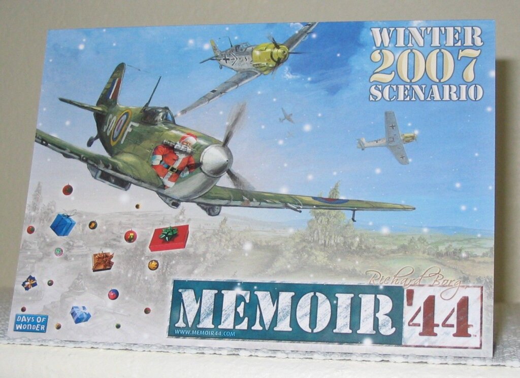 Memoir ’44: Winter 2007 Scenario board game cover