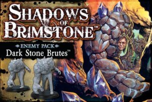Shadows of Brimstone: Dark Stone Brutes Enemy Pack board game cover