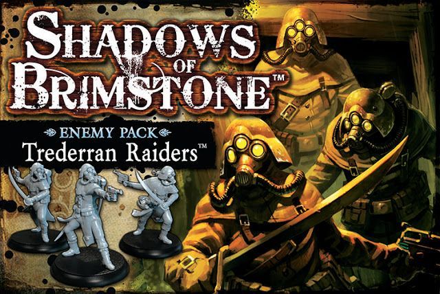 Shadows of Brimstone: Trederran Raiders Enemy Pack board game cover