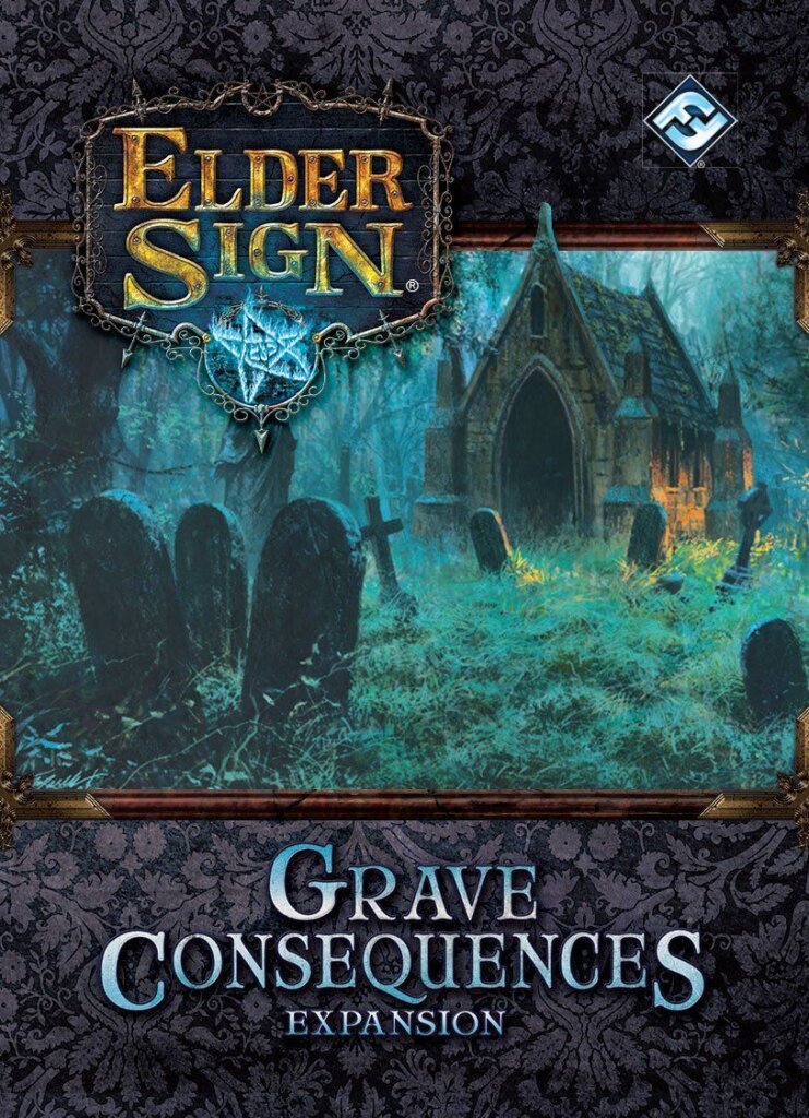 Elder Sign: Grave Consequences board game cover