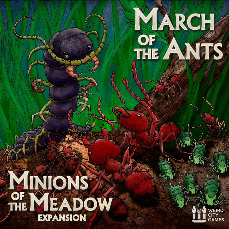 March of the Ants: Minions of the Meadow board game cover