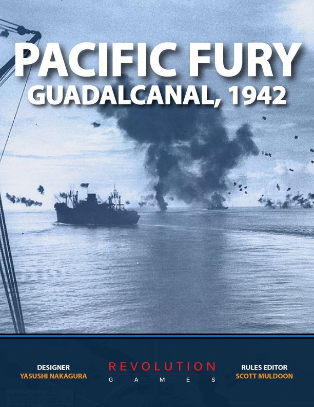 Pacific Fury: Guadalcanal, 1942 board game cover