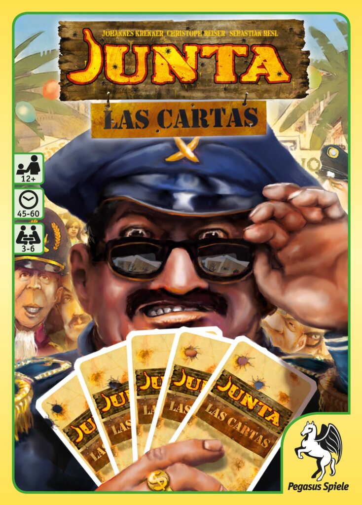 Junta: Las Cartas board game cover
