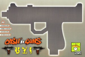 Ca$h ‘n Gun$: Uzi board game cover