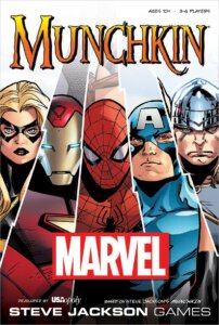 Munchkin Marvel board game cover