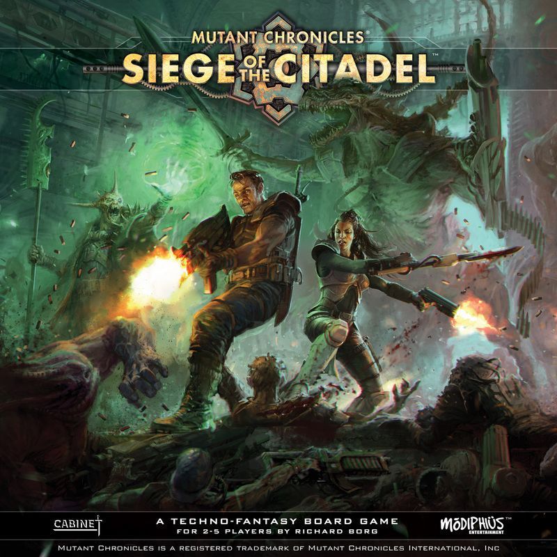 Siege of the Citadel board game cover