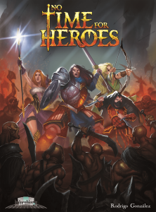 No Time For Heroes board game cover