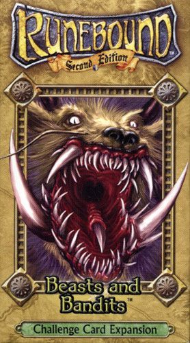 Runebound: Beasts and Bandits board game cover