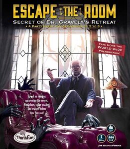 Escape the Room: Secret of Dr. Gravely’s Retreat board game cover