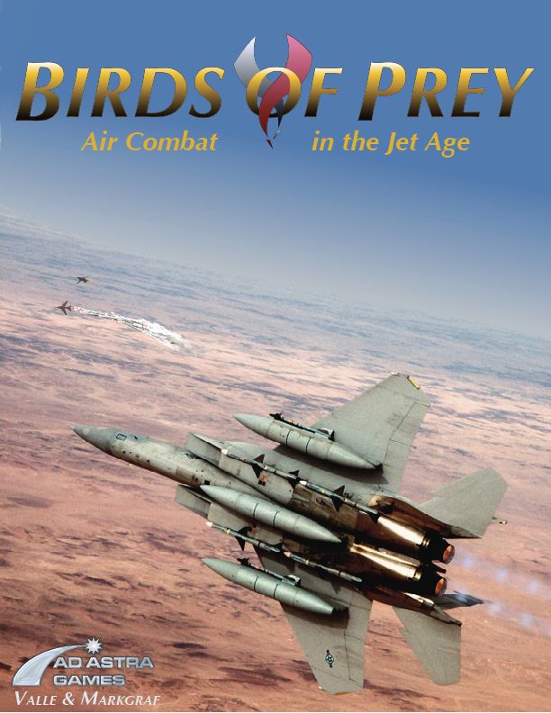 Birds of Prey: Air Combat in the Jet Age board game cover