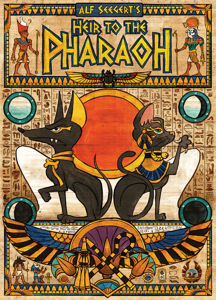Heir to the Pharaoh board game cover