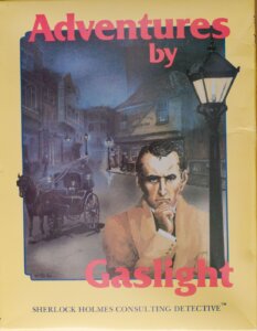Sherlock Holmes Consulting Detective: Adventures by Gaslight board game cover