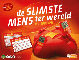 De Slimste Mens ter Wereld: Het Bordspel board game cover